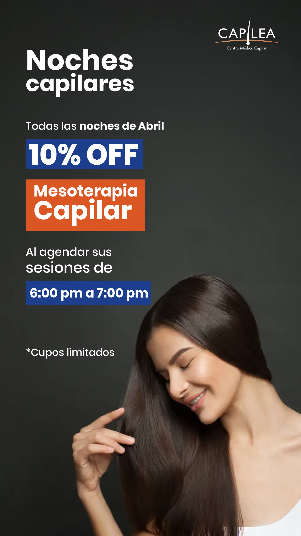 Capilea El Salvador Facebook ad from Mar 31, 2026