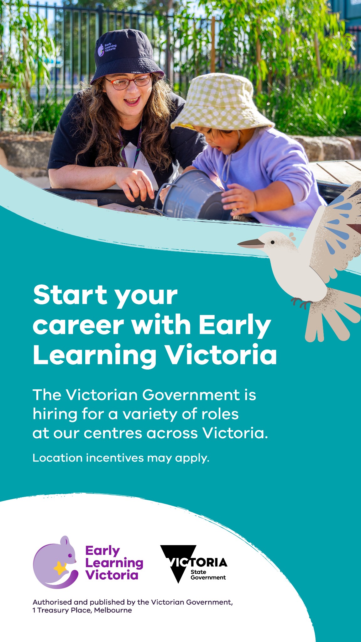 Department of Education, Victoria Facebook ad from Jul 19, 2026