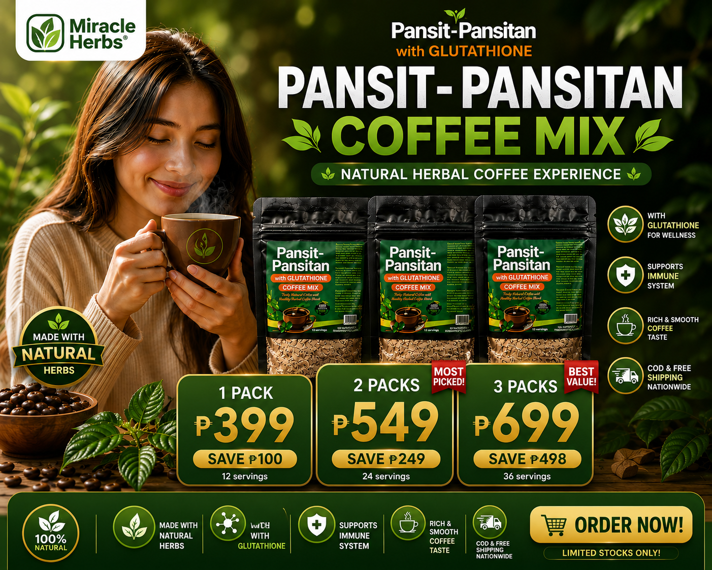Pansit-Pansitan Coffee Mix PH Facebook ad