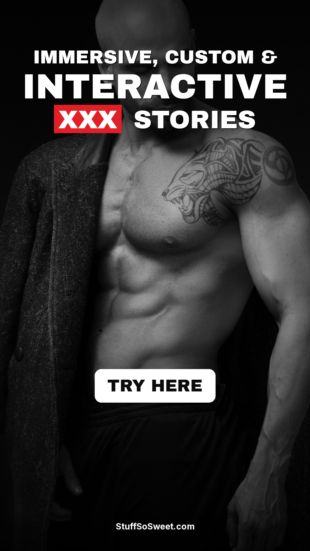 Stuff So Sweet Facebook ad: Interactive Adult Stories