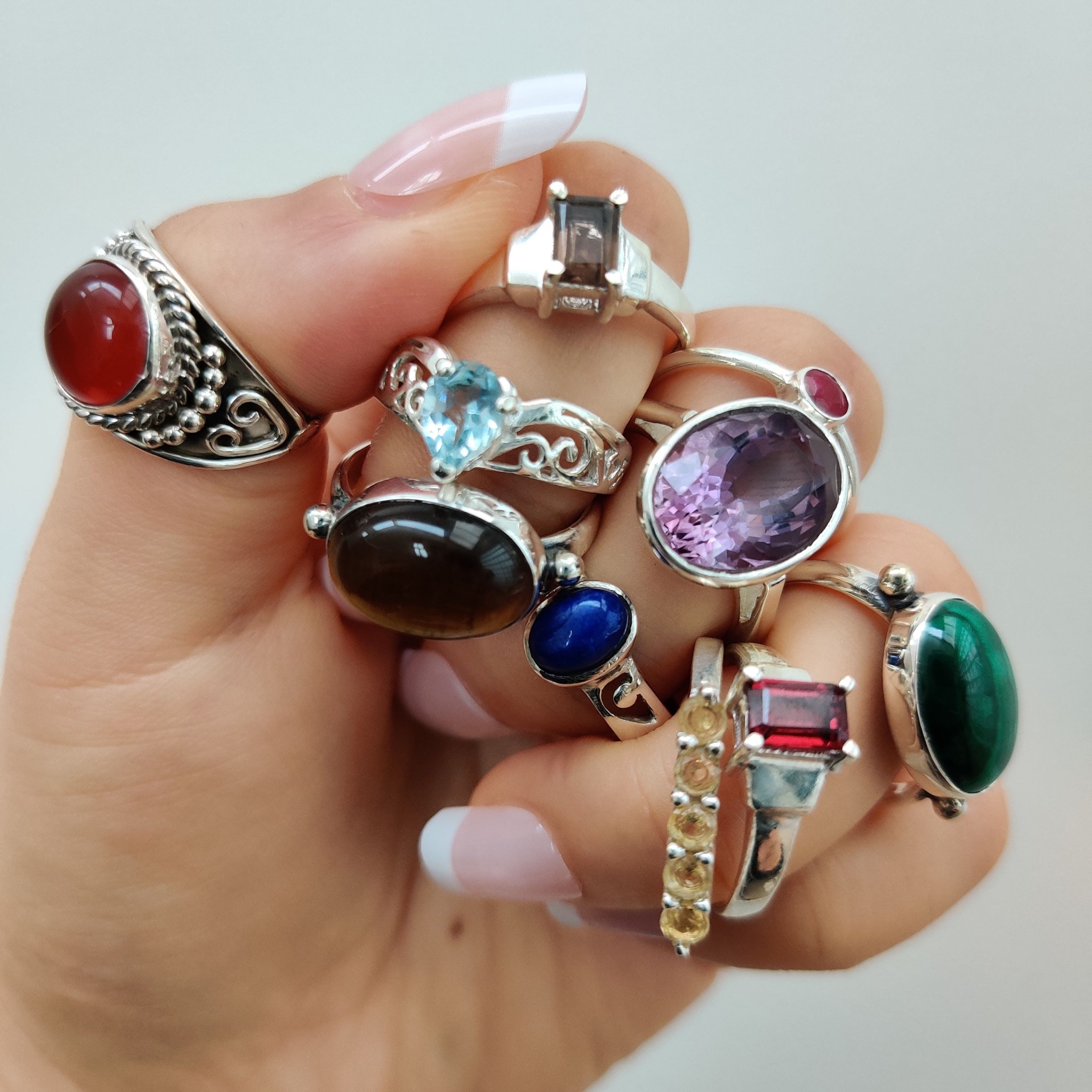 Rivendell Facebook ad: Sterling Silver Rings are back!