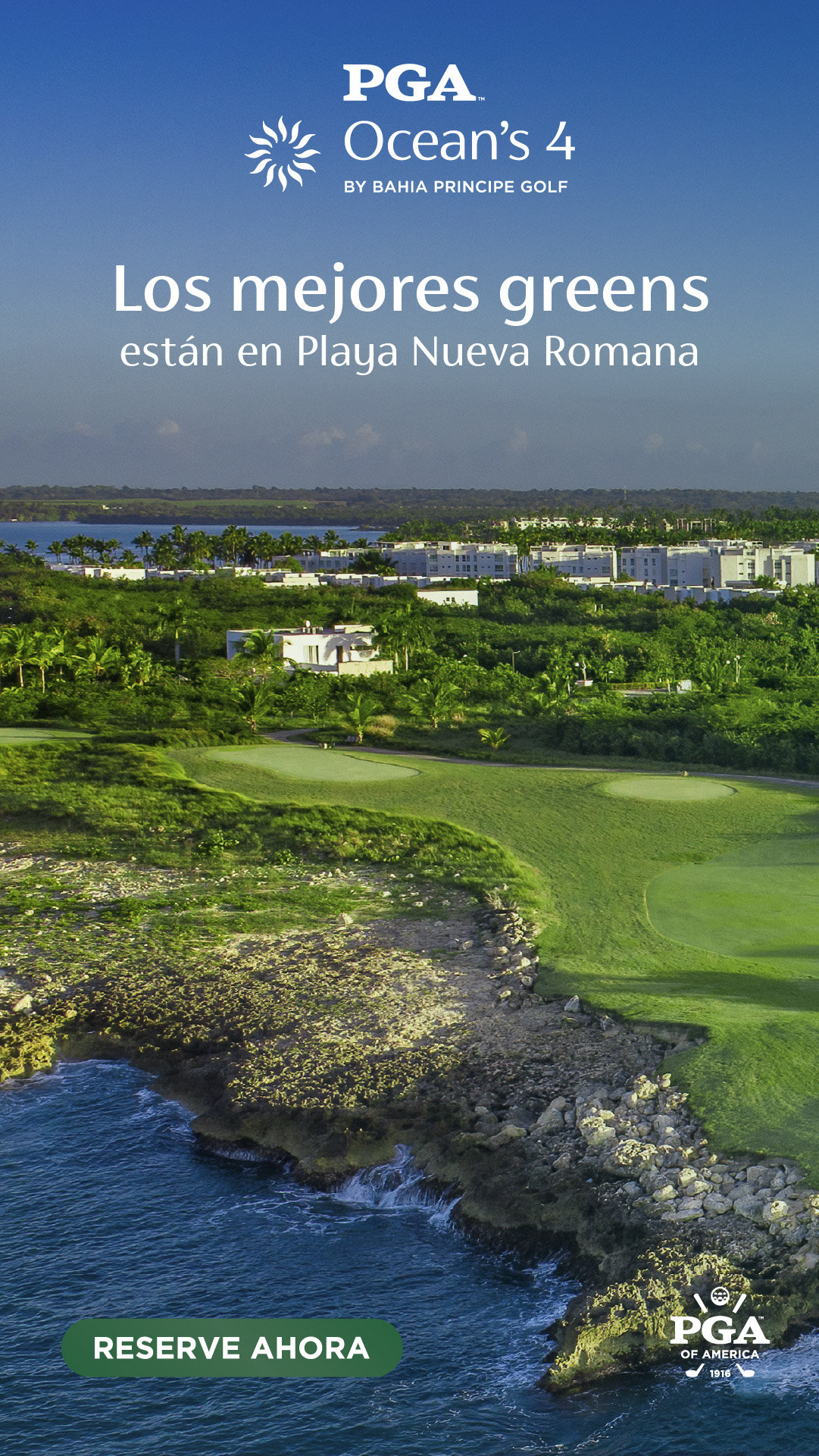 PGA Ocean’s 4 Facebook ad