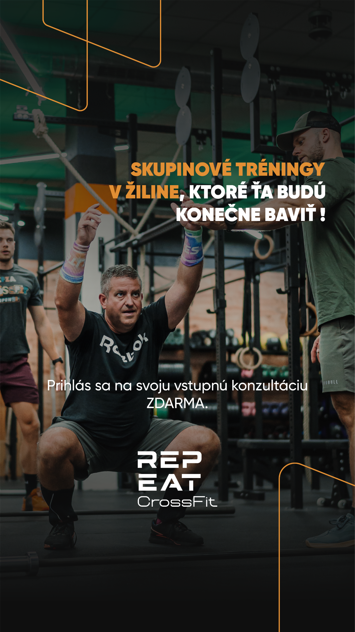 Repeat CrossFit Facebook ad