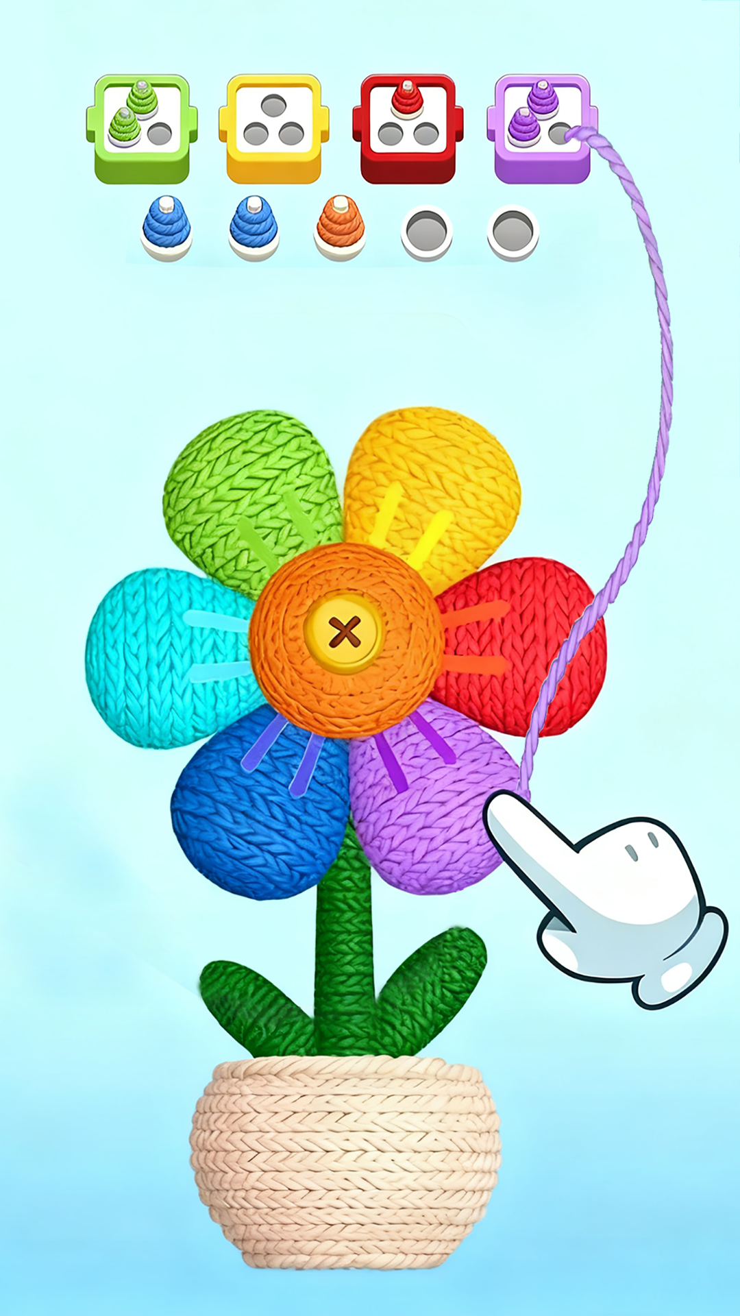 Yarn Match Master Facebook ad from Feb 1, 2026
