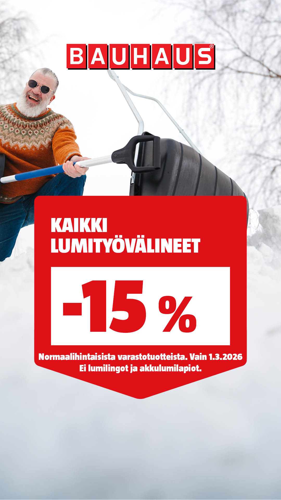 BAUHAUS Suomi Facebook ad