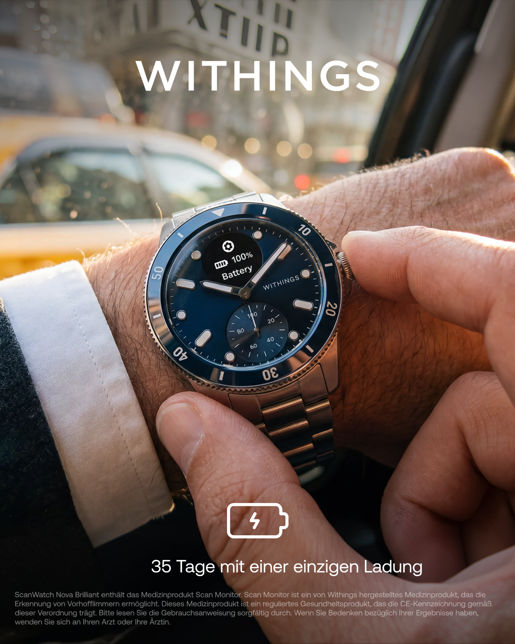 Withings Facebook ad: 10 Millionen installierte Geräte weltweit