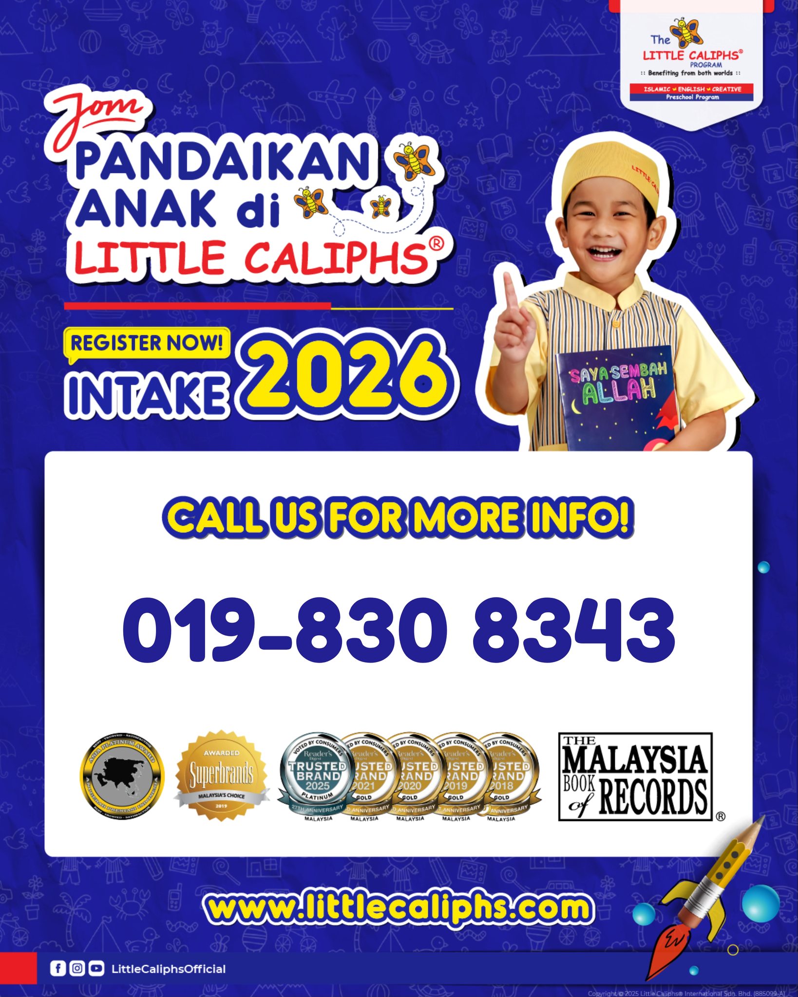 Little Caliphs Bandar Perda Facebook ad: Every parent dreams of raising a child who…