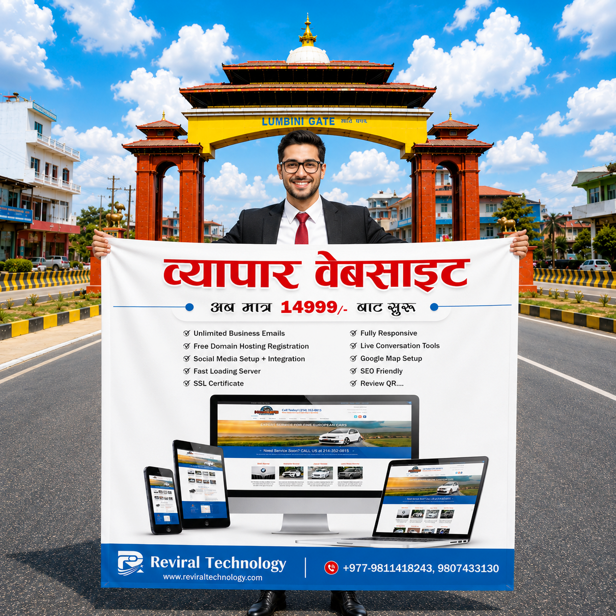 Reviral Technology Facebook ad: Your Partner for Online Growth