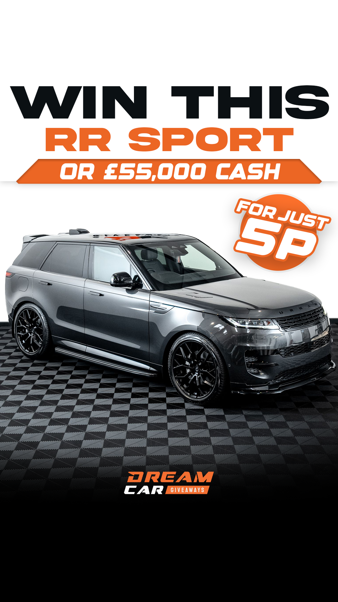 Dream Car Giveaways Facebook ad