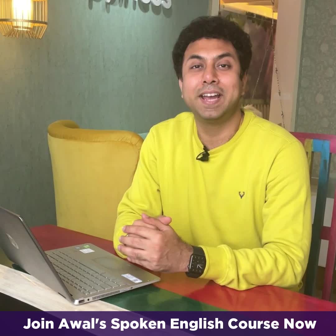 Learn English with Awal Facebook ad: OFFER: Rs.999 (6 Months Validity)