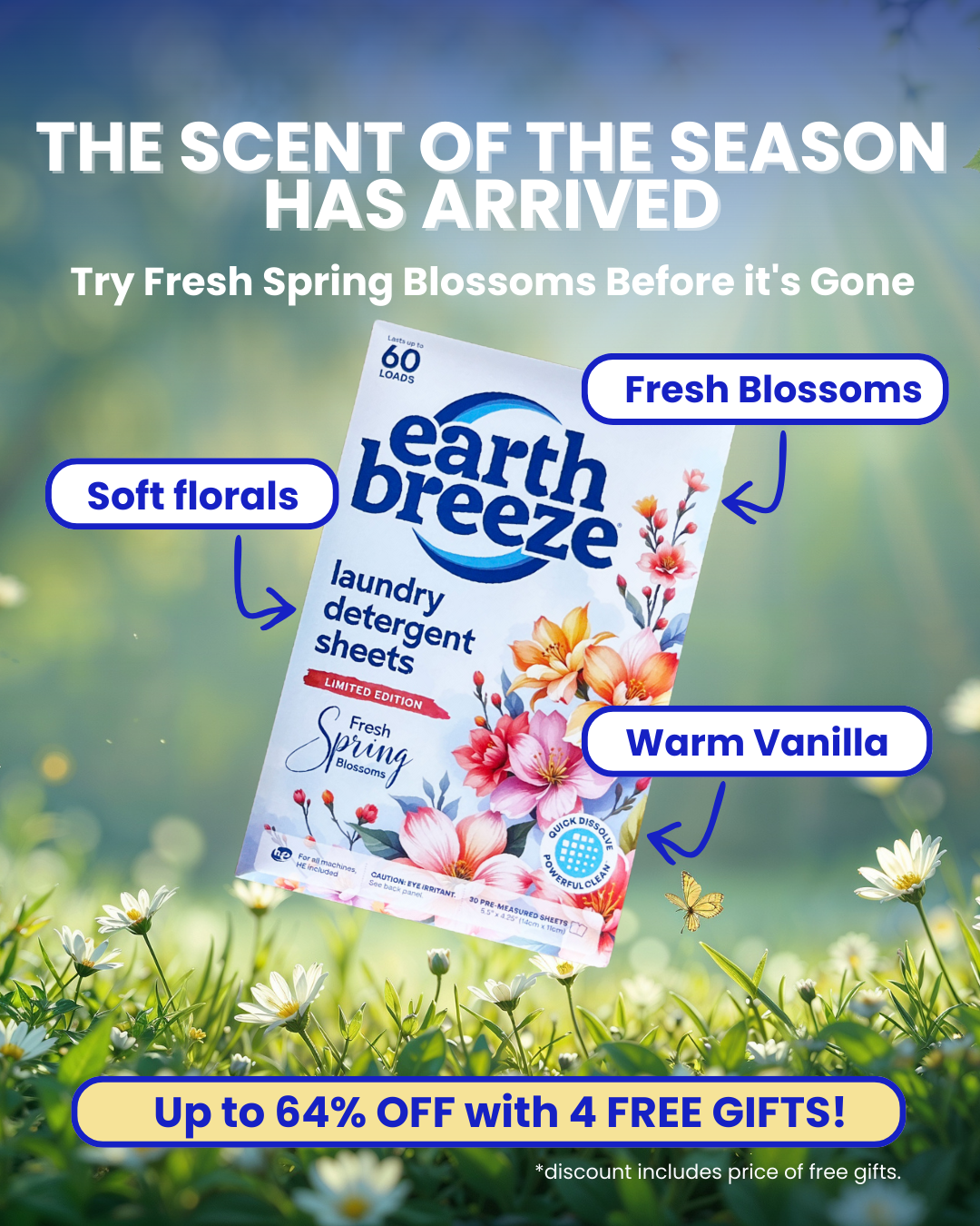 Earth Breeze Facebook ad