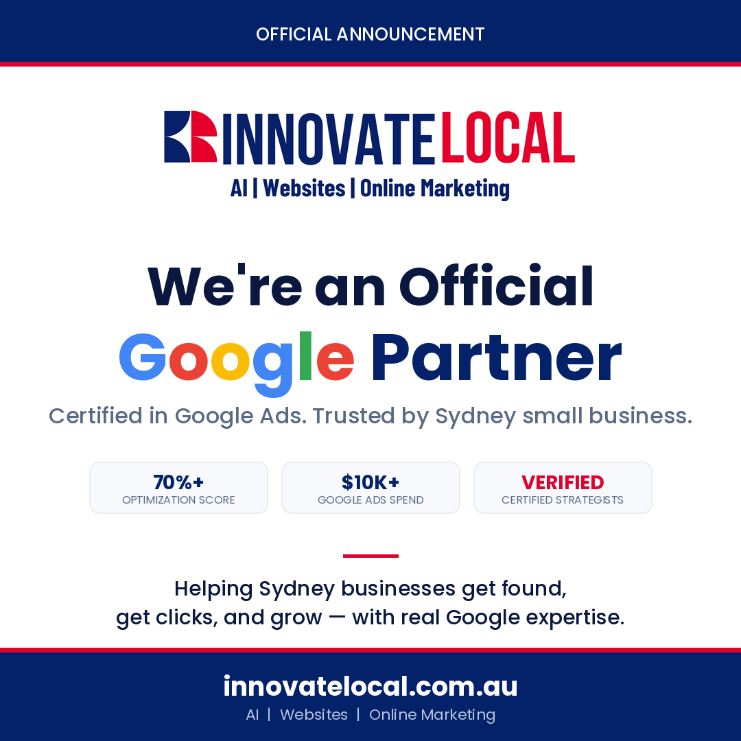 Innovate Local Facebook ad: Offer Ends 30th June 2026
