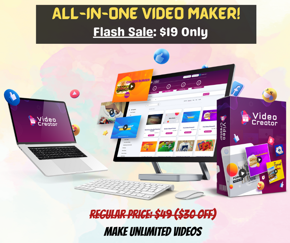 VideoCreator Facebook ad
