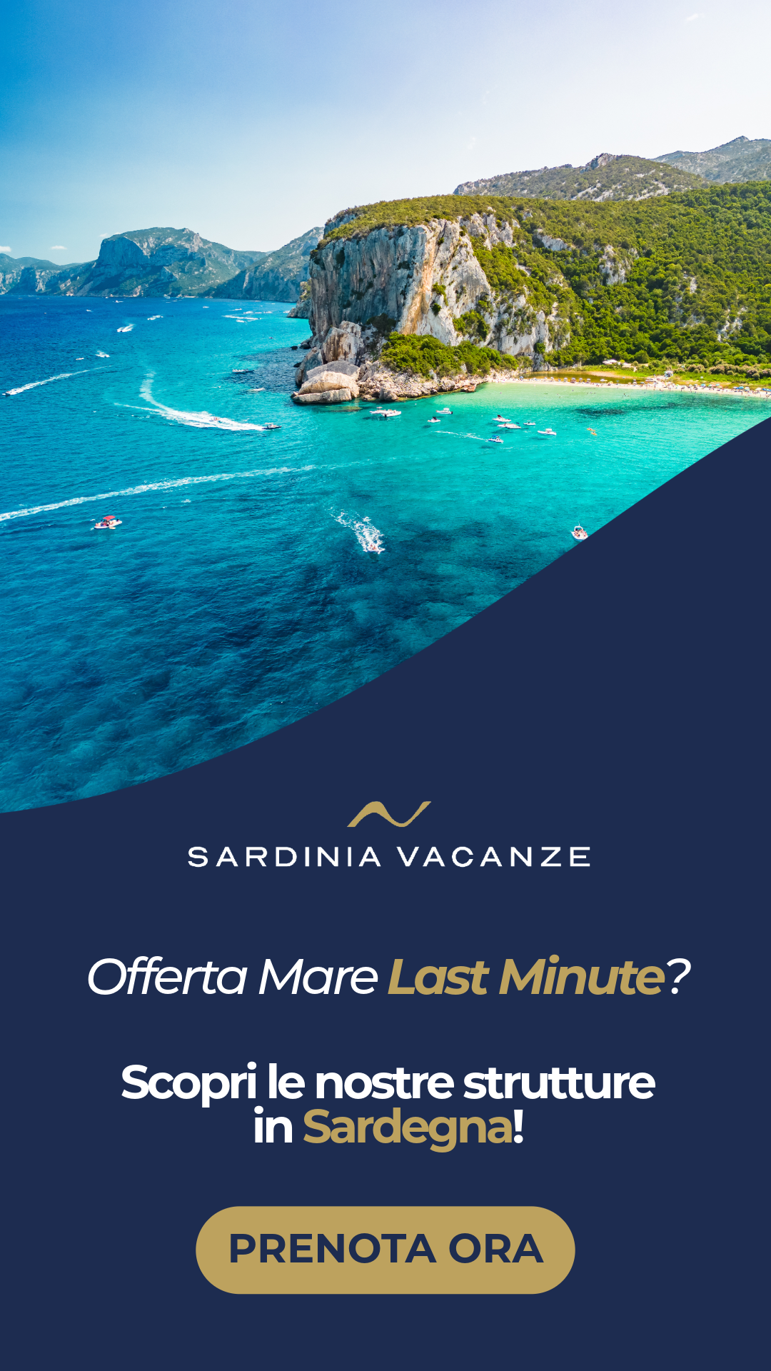 Sardinia Vacanze Facebook ad from Jul 17, 2026