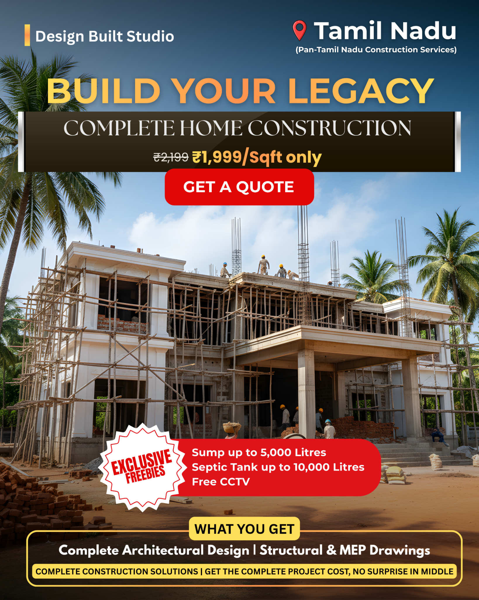 Design Built Studio Facebook ad from May 10, 2026