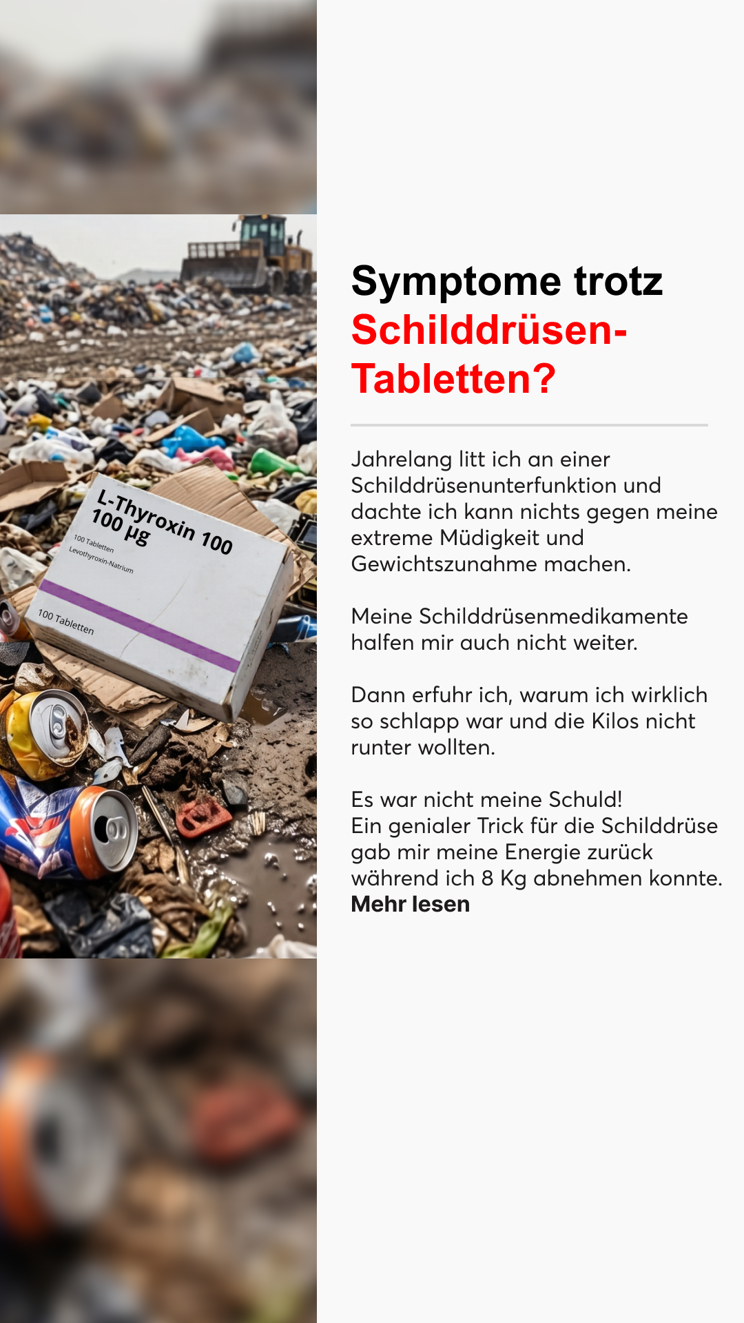 Mission Schilddrüse Facebook ad