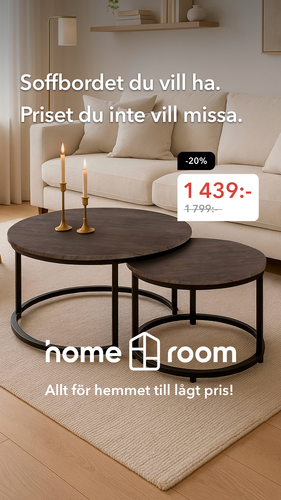 Homeroom.se Facebook ad
