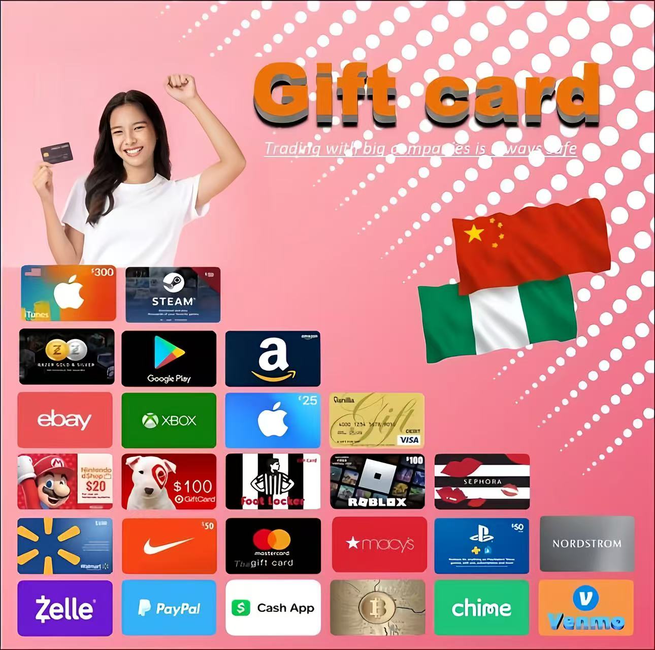 China gift card boss001 Facebook ad from Jan 30, 2026