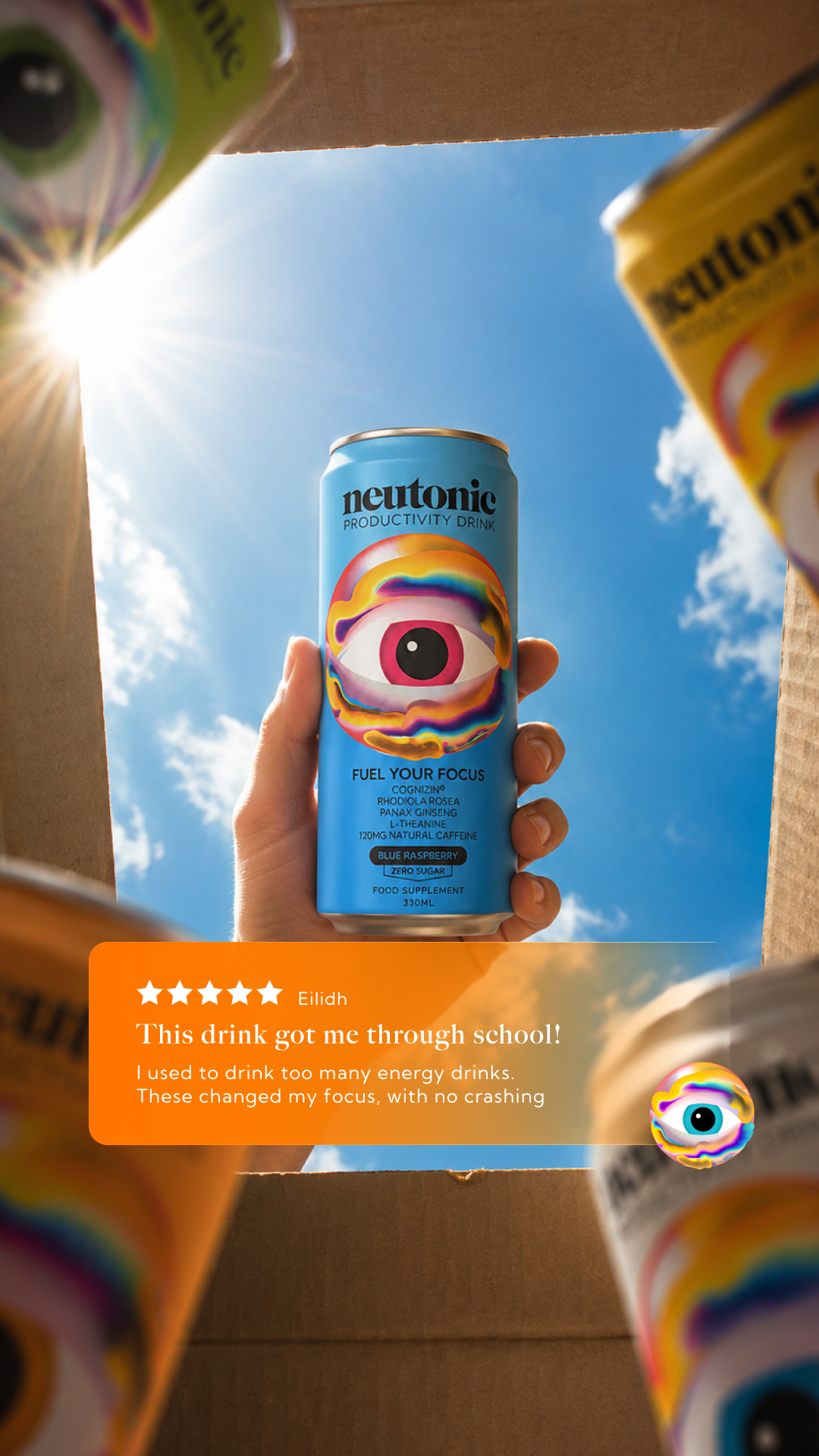 Neutonic Facebook ad