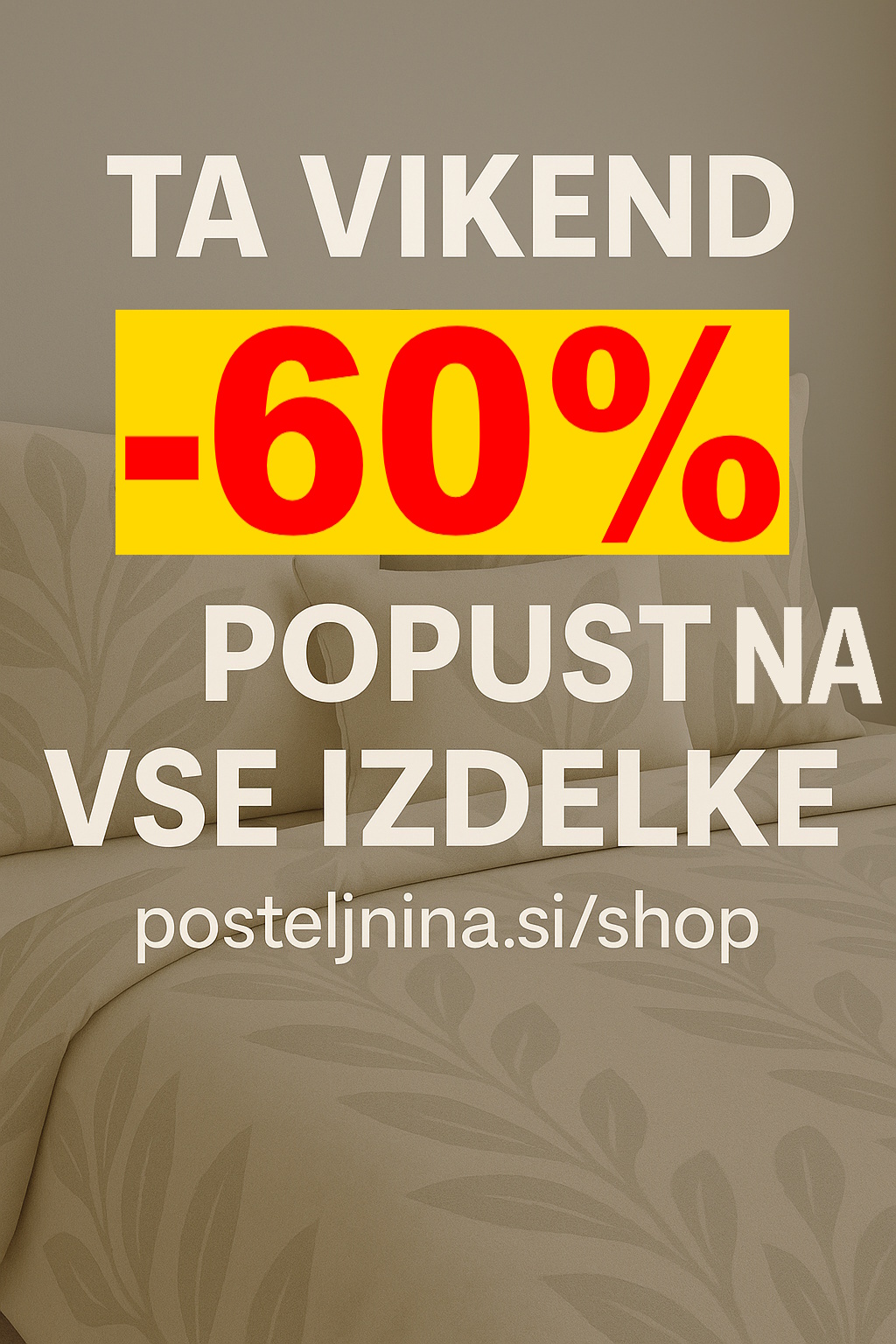 posteljnina.si Facebook ad