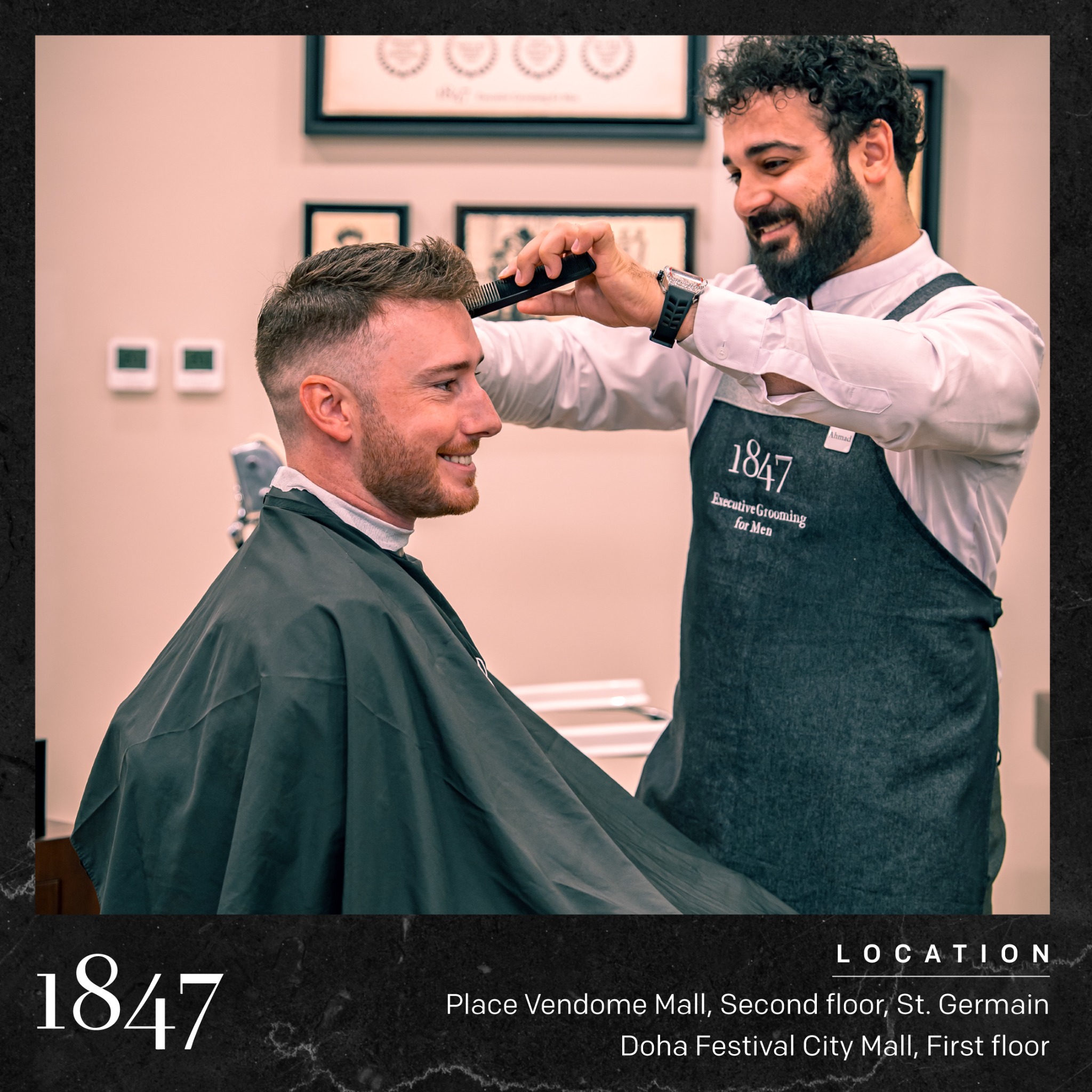 1847 Qatar Facebook ad: Book Your Appointment Now