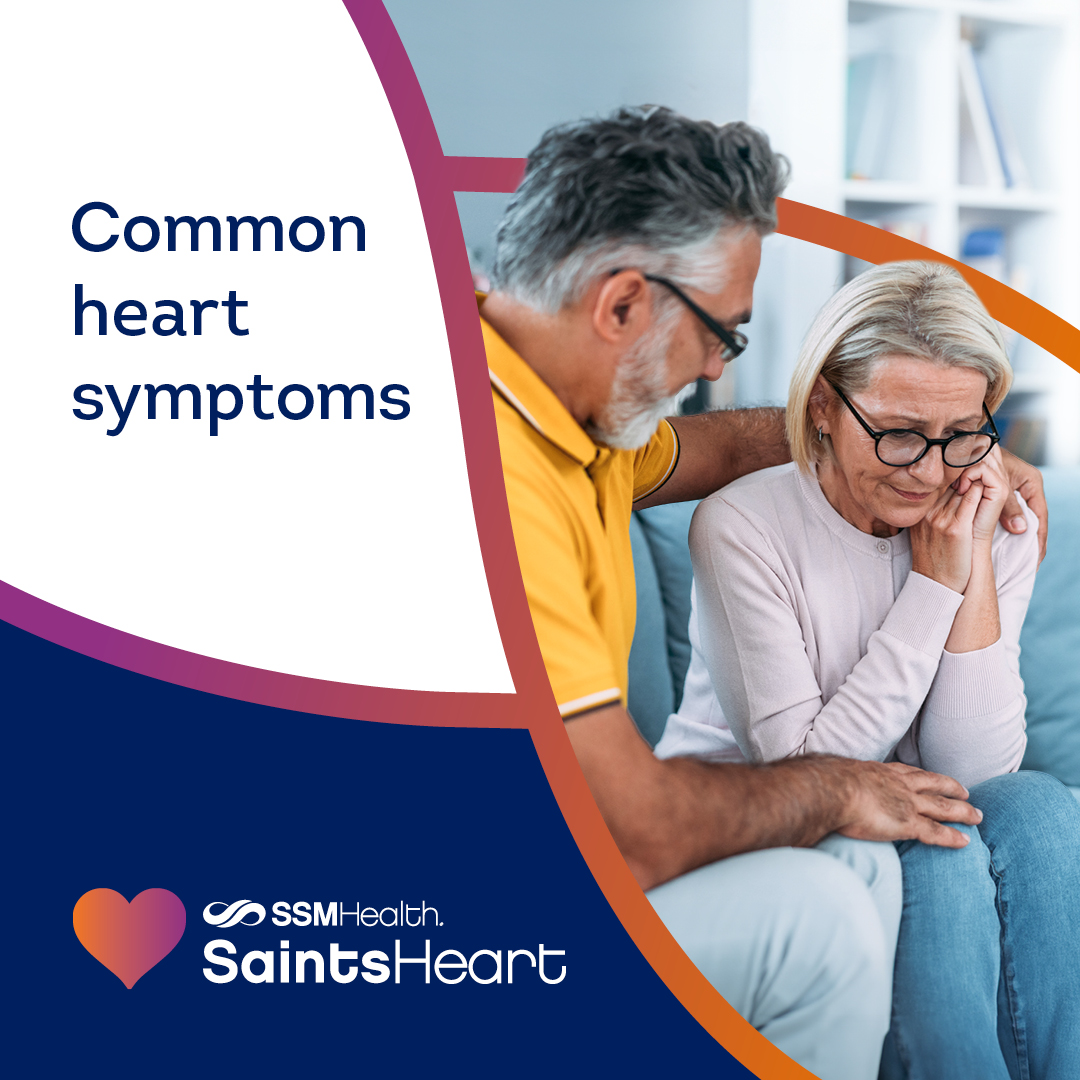 SSM Health St. Anthony Hospital Facebook ad: Unsure where to start with heart symptoms?