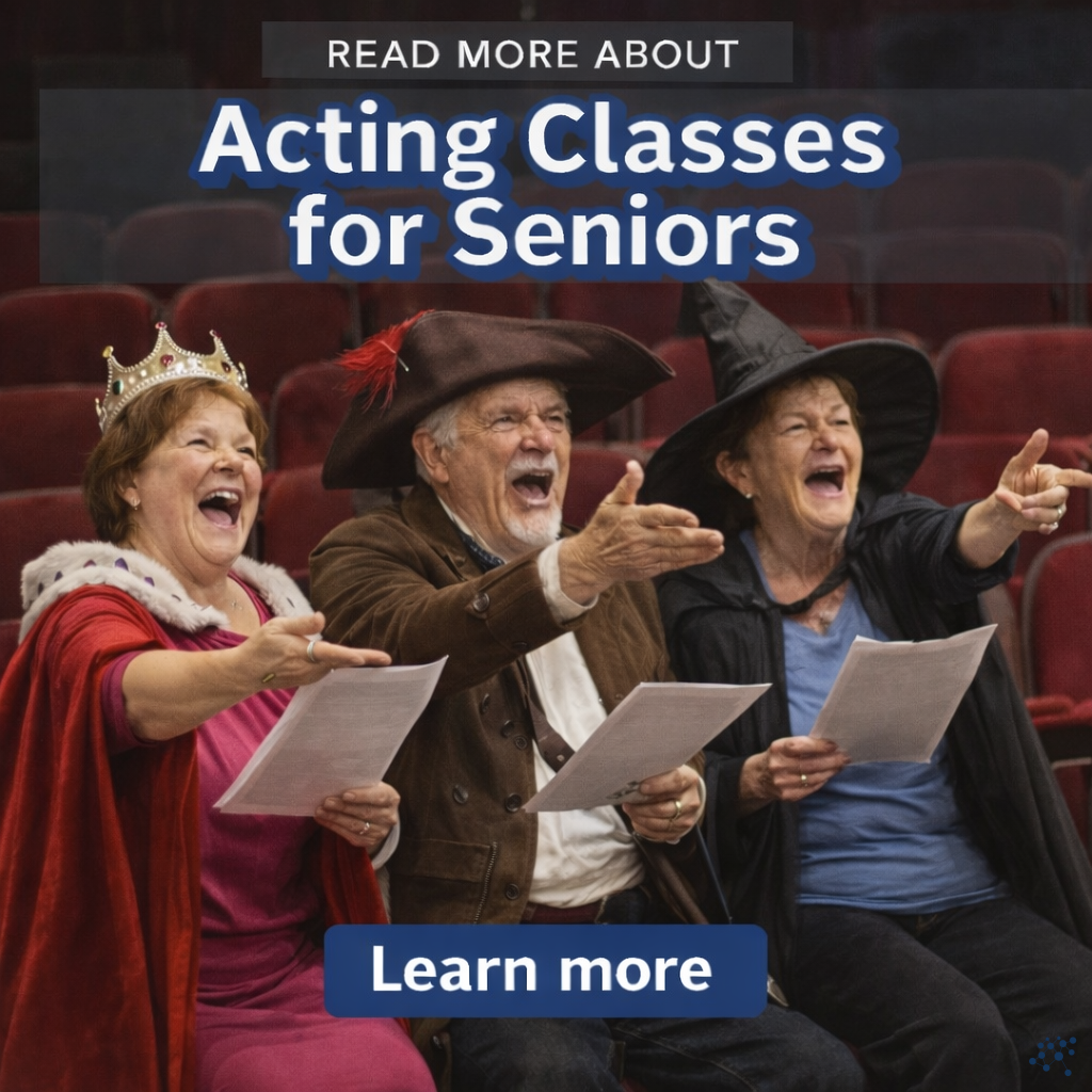 TopTrend Central Facebook ad: Understanding Acting Classes for Seniors