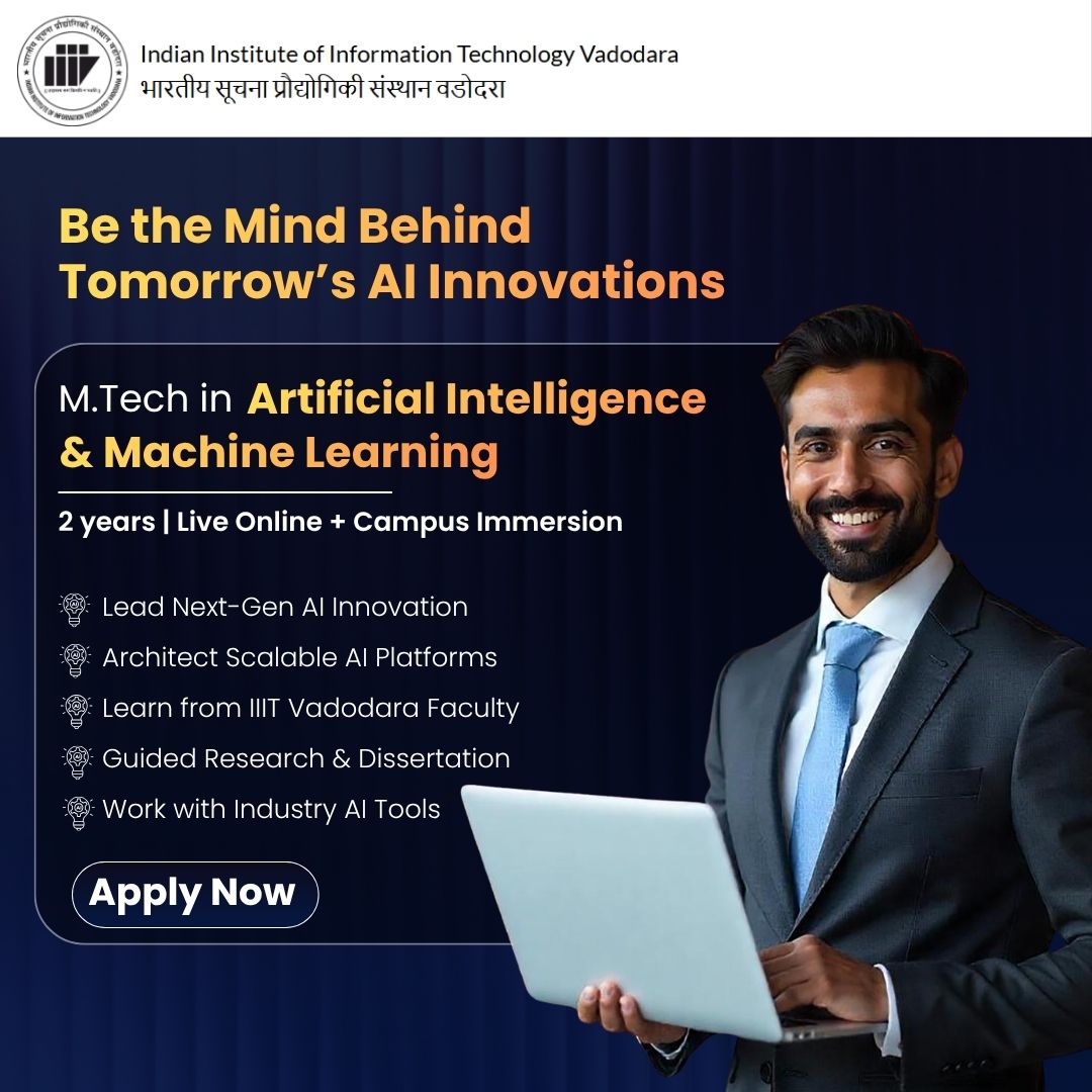 IIIT Vadodara Online Facebook ad