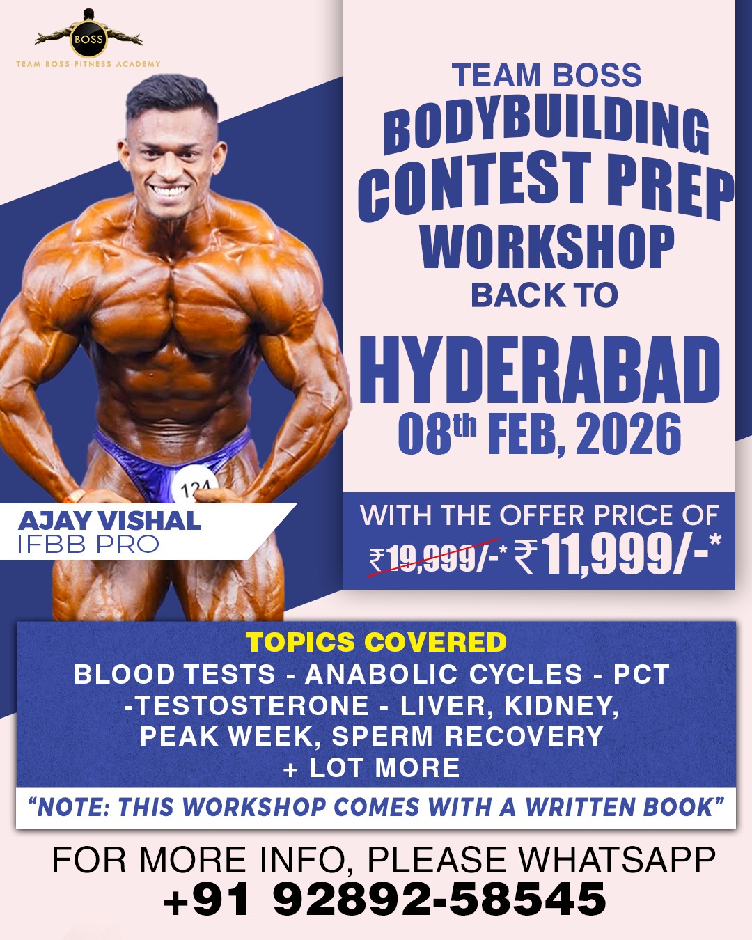 Team BOSS Fitness Academy Facebook ad