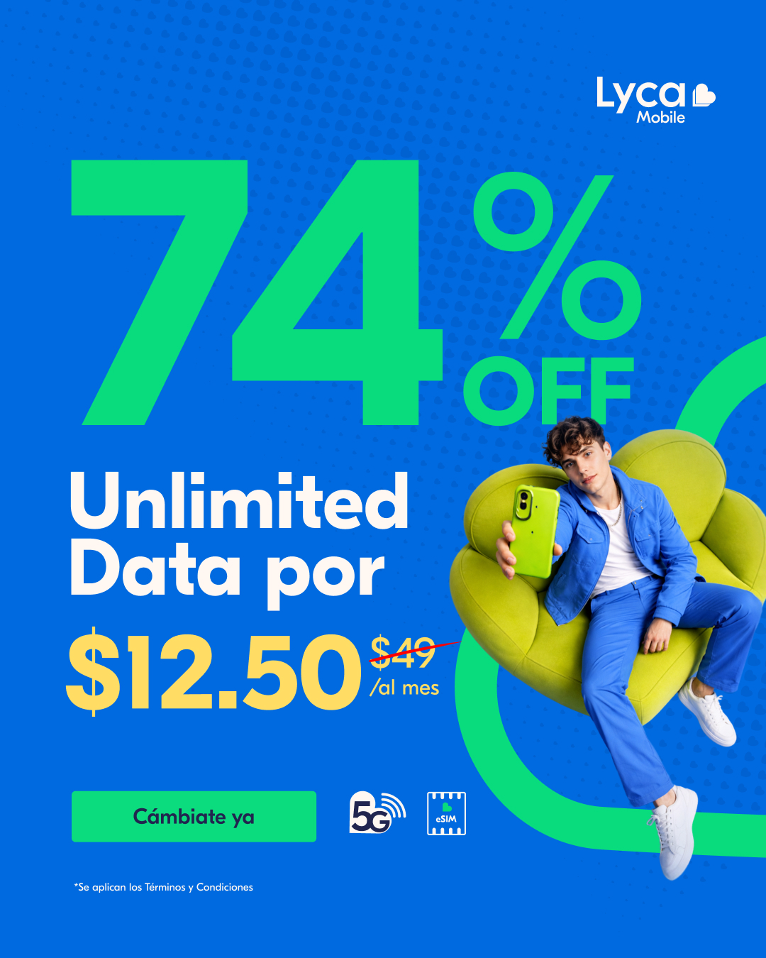 Lycamobile USA Facebook ad