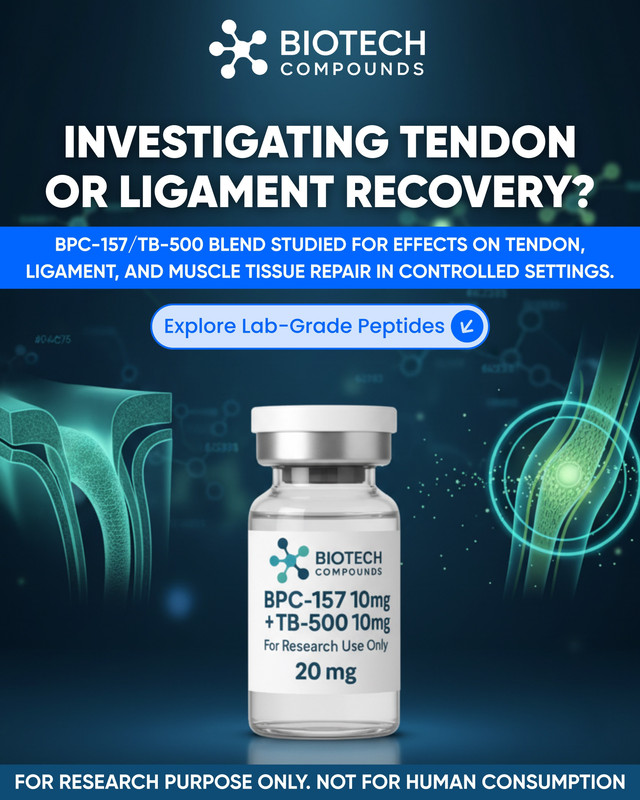 Biotechcompounds Facebook ad: Your body does the work.