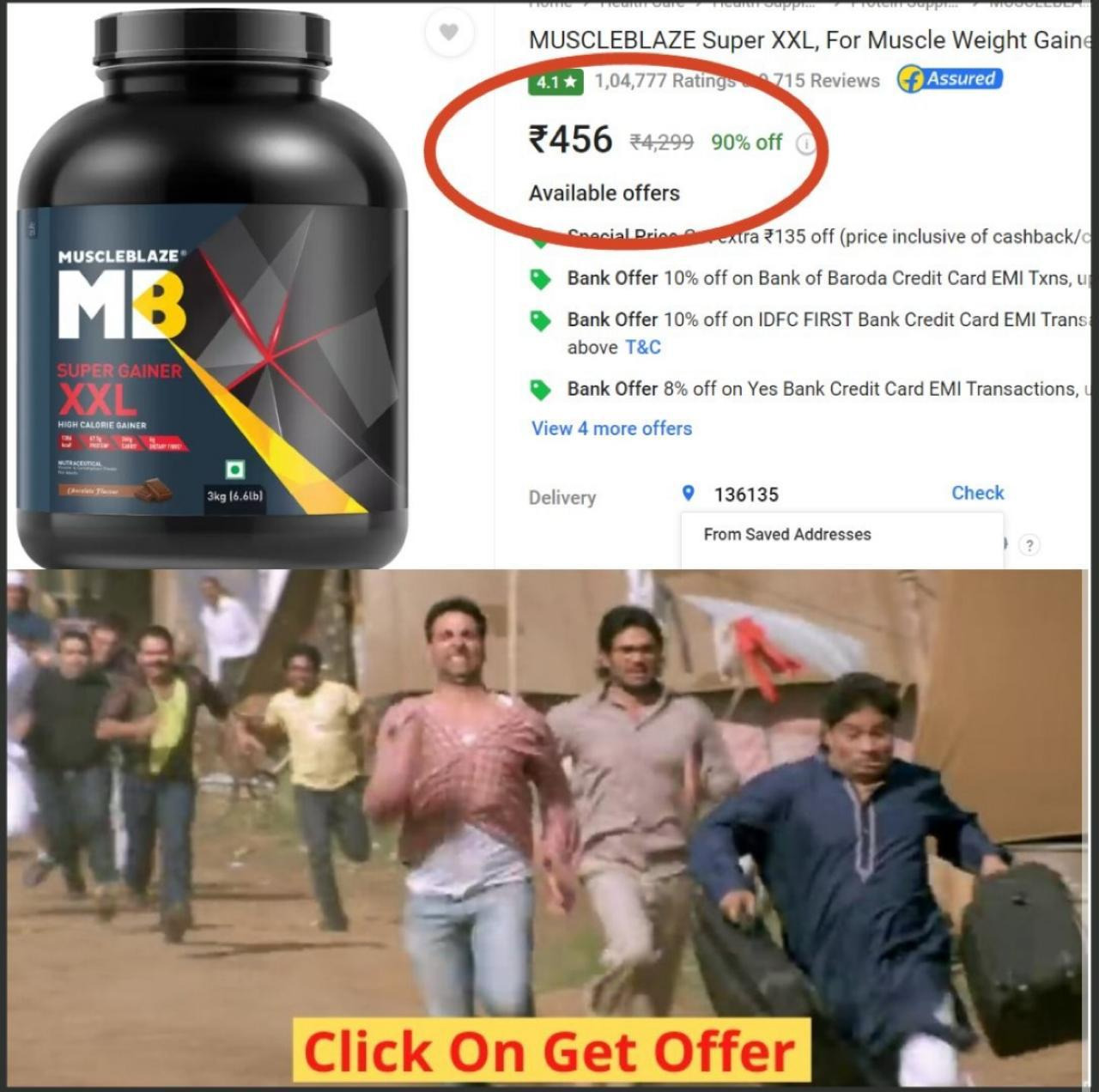 Bargain Offer Facebook ad: Join Our WhatsApp/Telegram Channel for Famous Loot Deals…