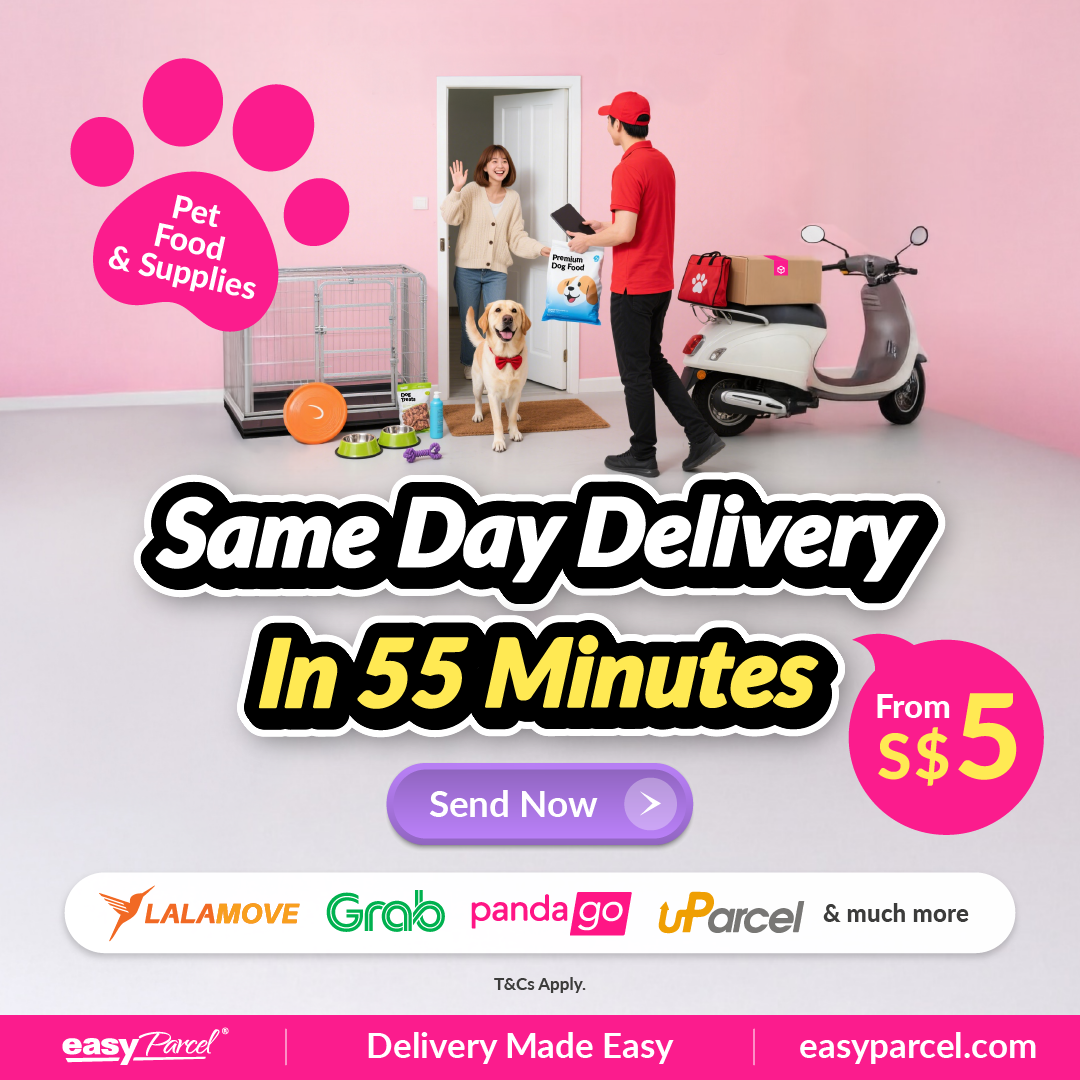 EasyParcel Singapore Facebook ad