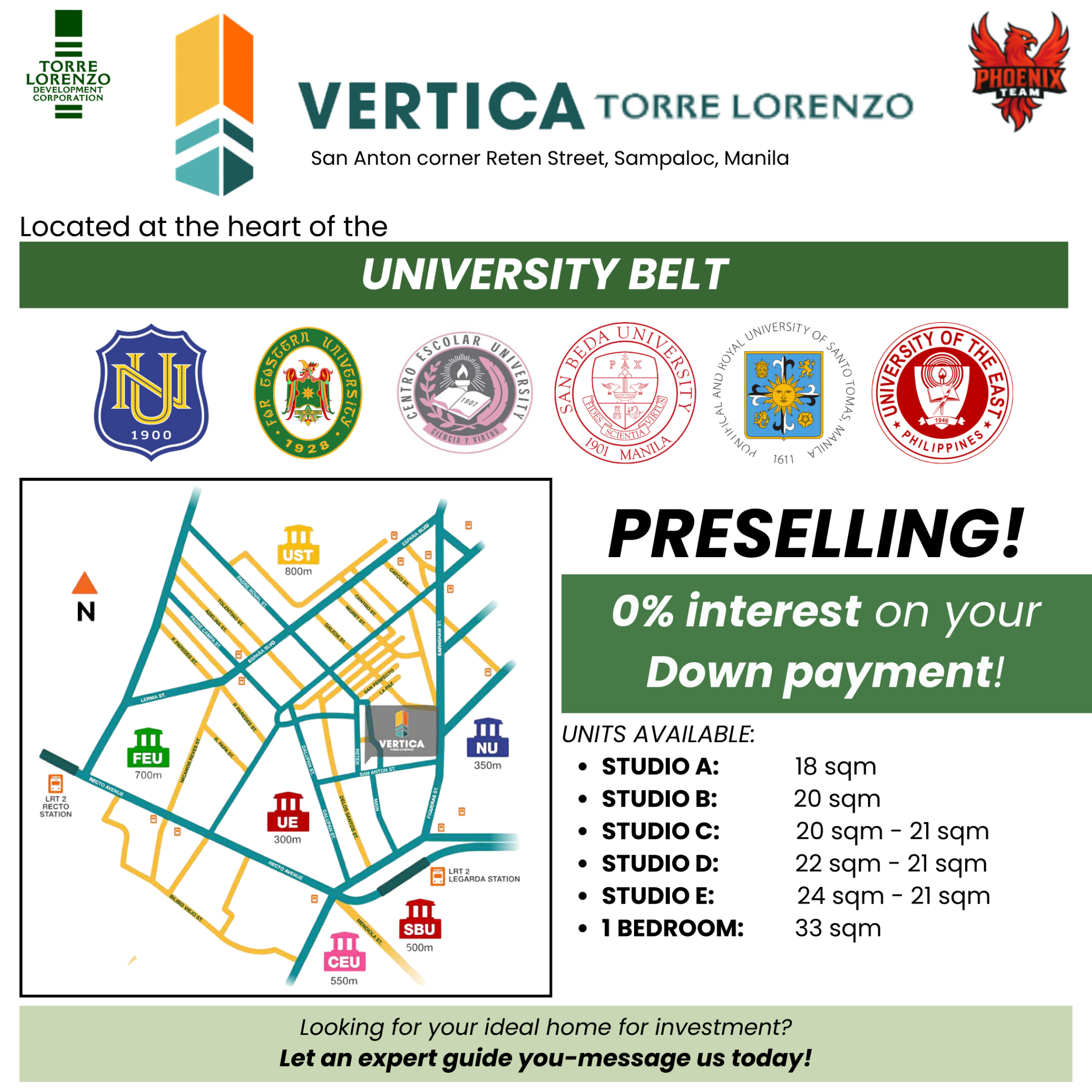 Torre Lorenzo University Condominium Facebook ad