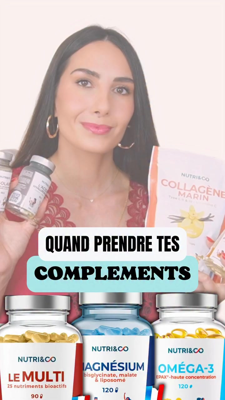Nutri&Co Facebook ad: Boostez l'efficacité de vos compléments!