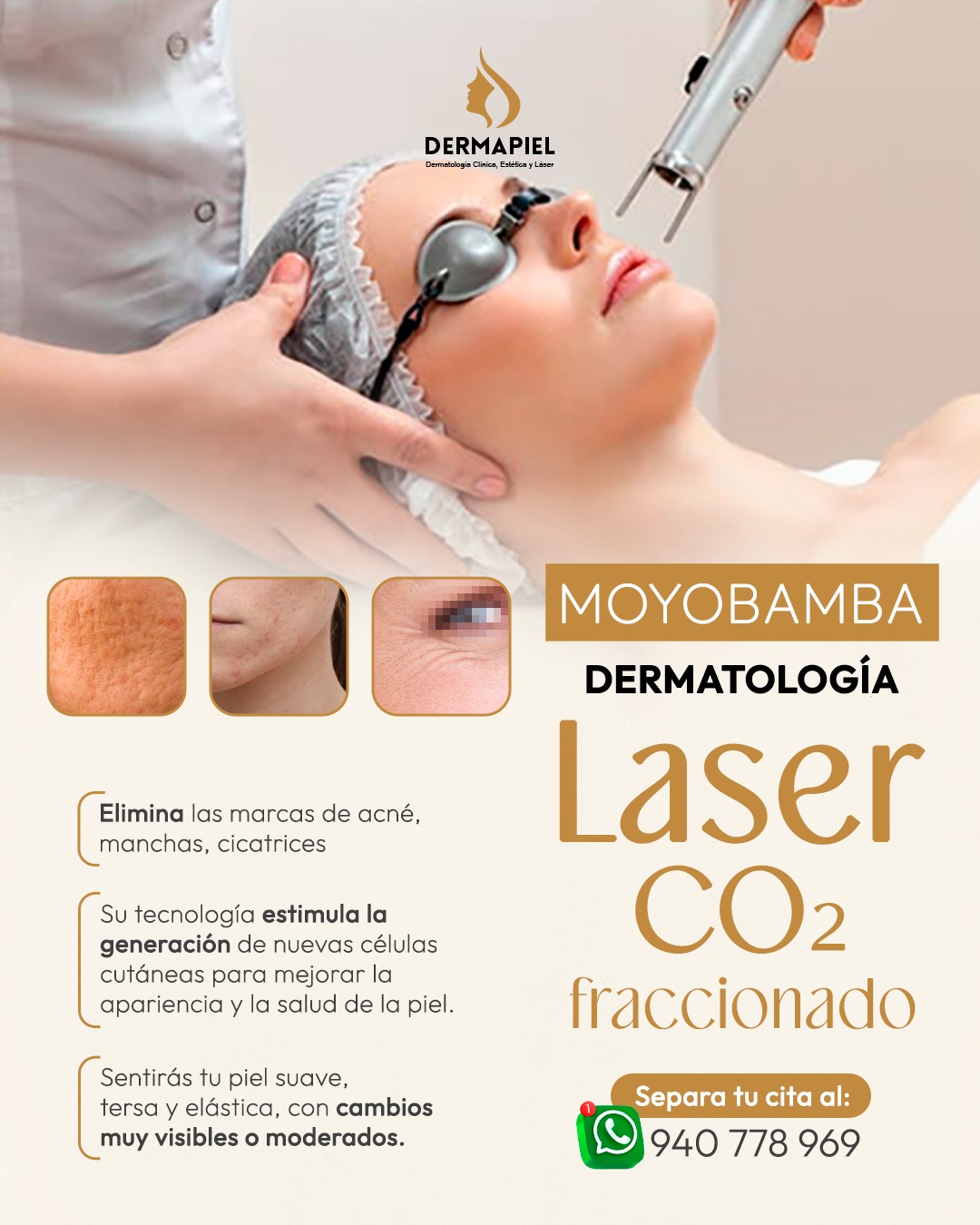 Dermapiel - Dermatología Clínica Estética y Laser  Facebook ad