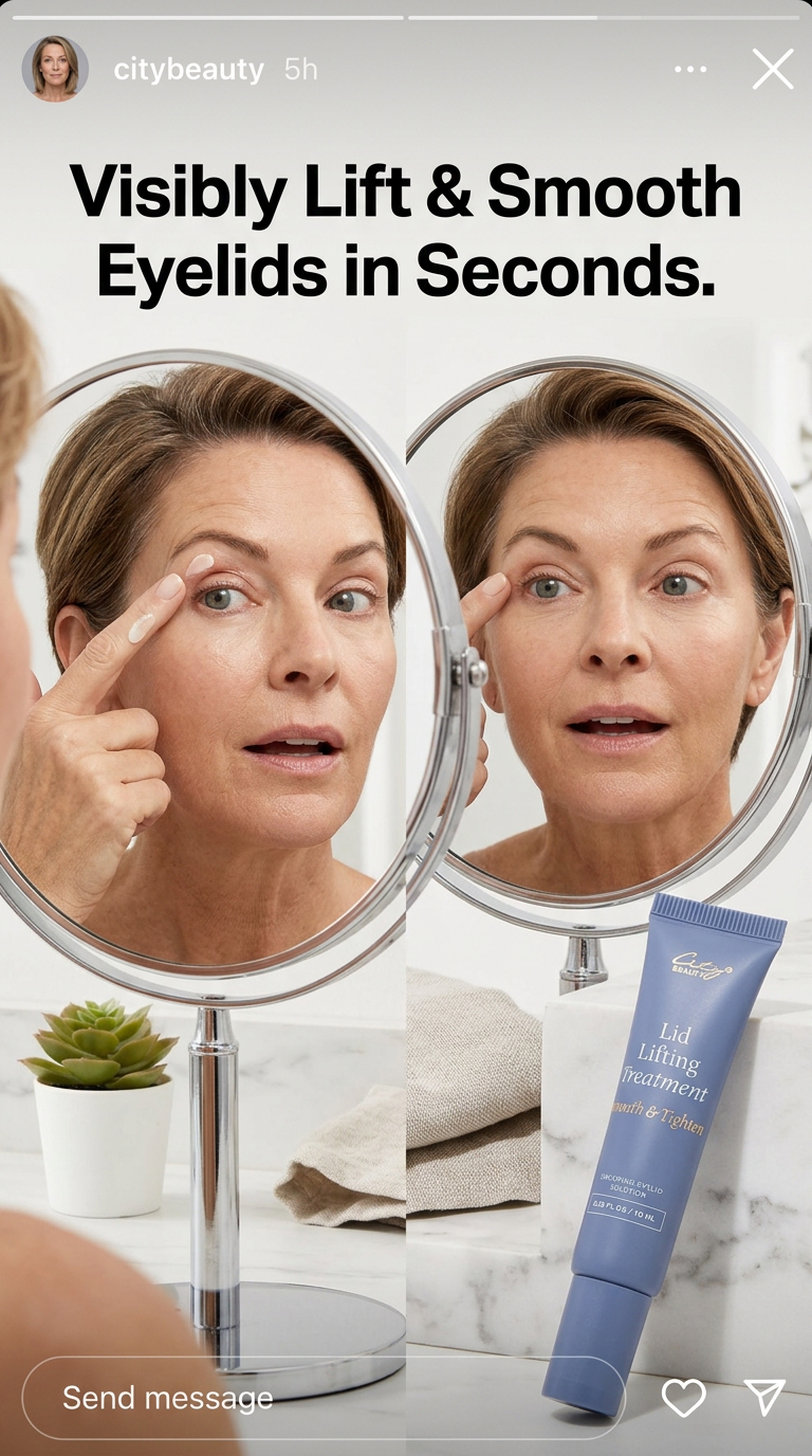 City Beauty Facebook ad