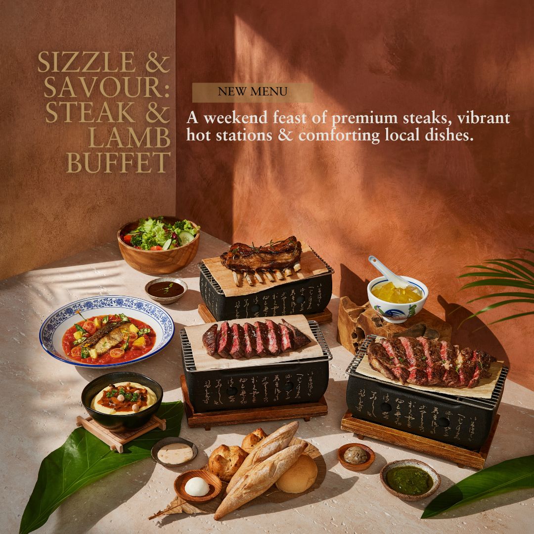 Entrepôt Restaurant Facebook ad: All New Weekend Buffet $48++