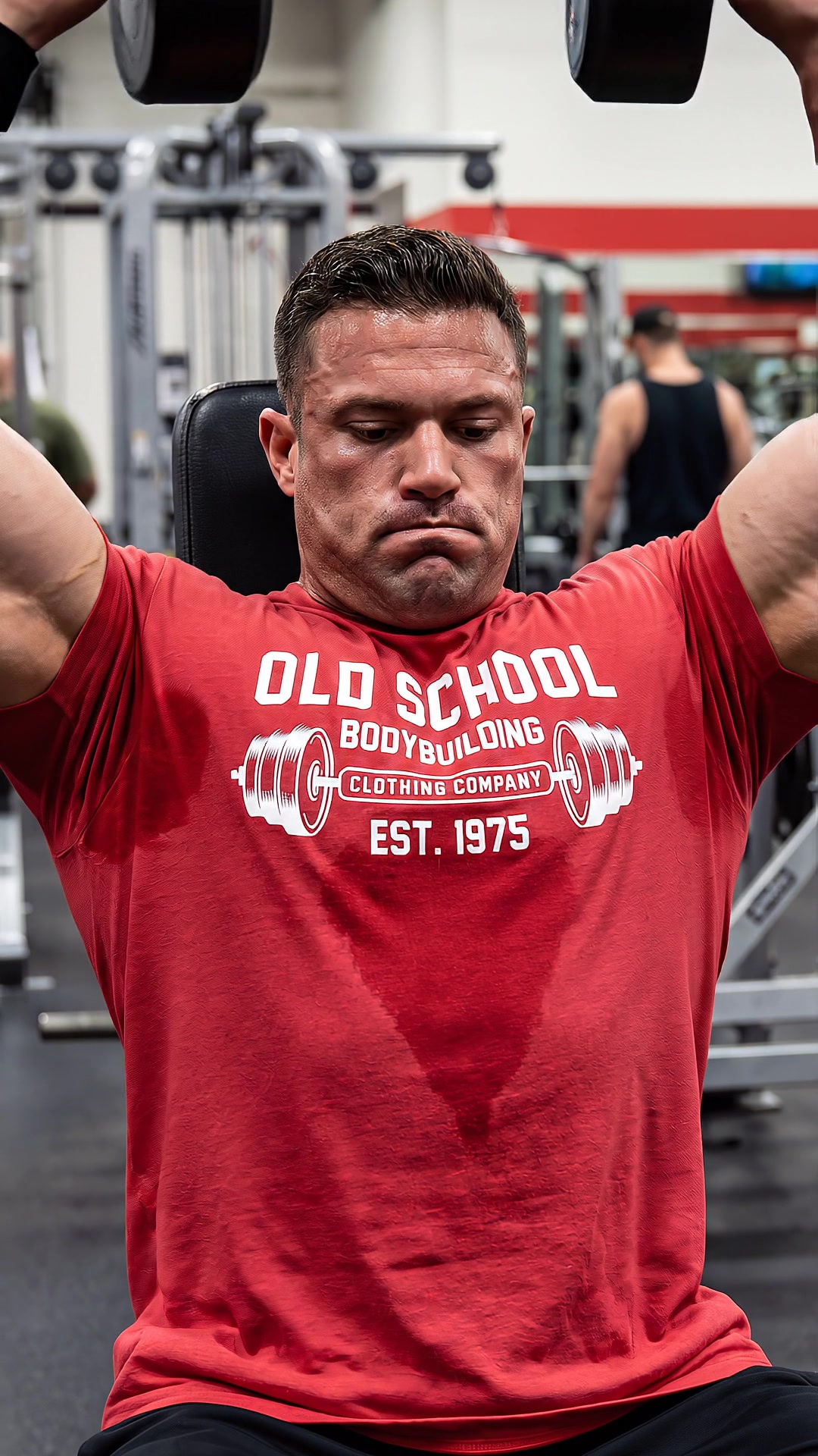 Old School Bodybuilding Clothing Co Facebook ad: 15% OFF Your 1st Purchase