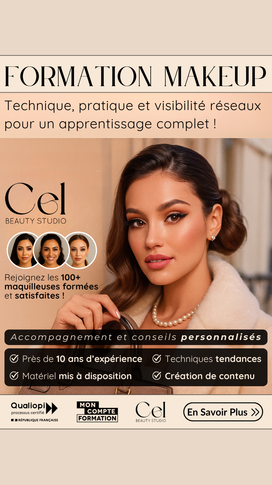 Cel Makeup Facebook ad
