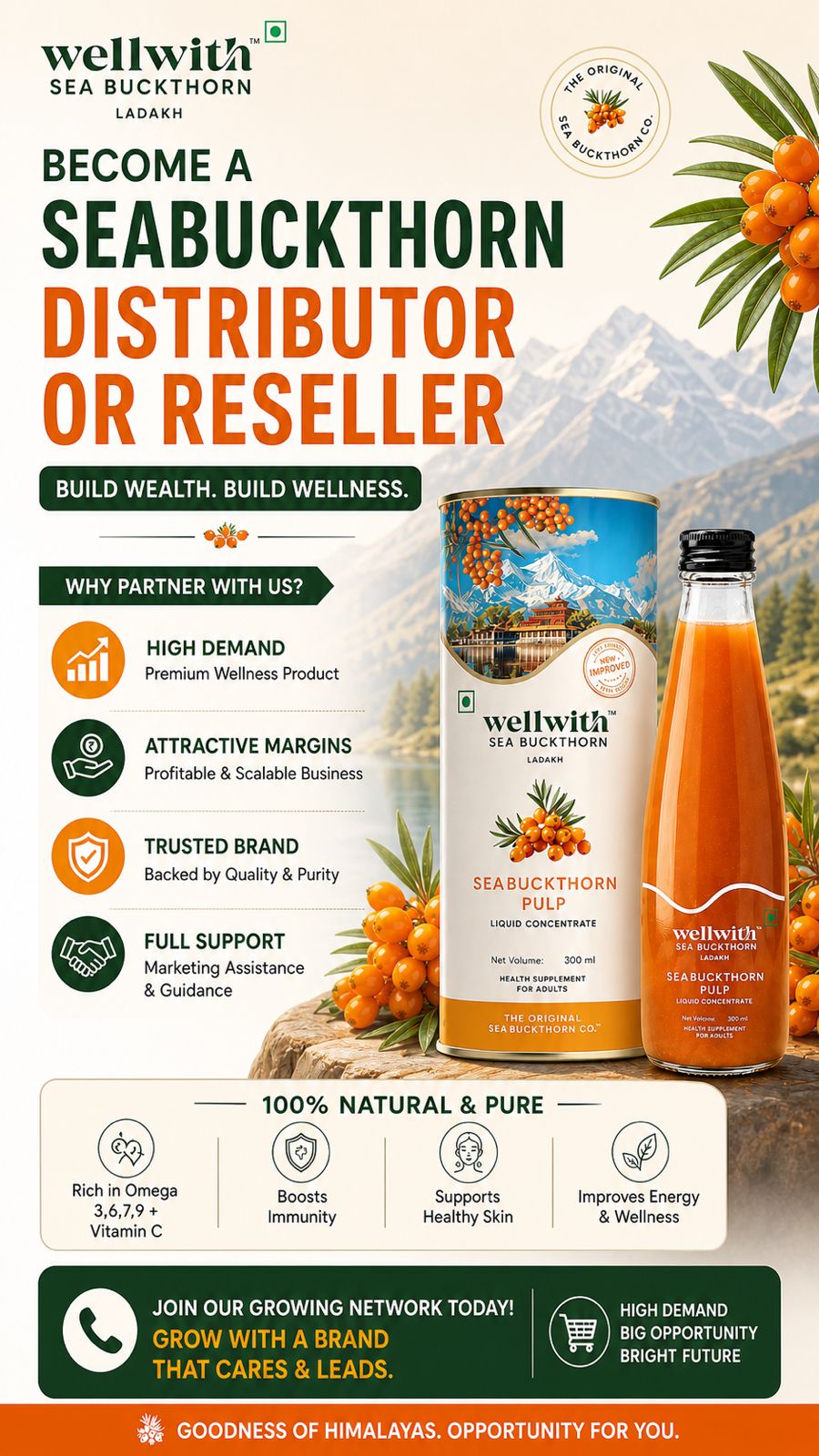 SeaBuckthorn: From Himalayas to your Home Facebook ad