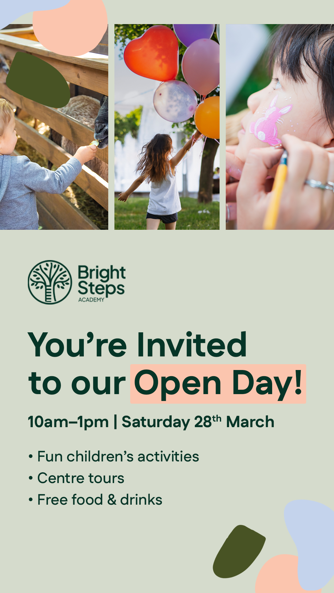 Bright Steps Academy Facebook ad