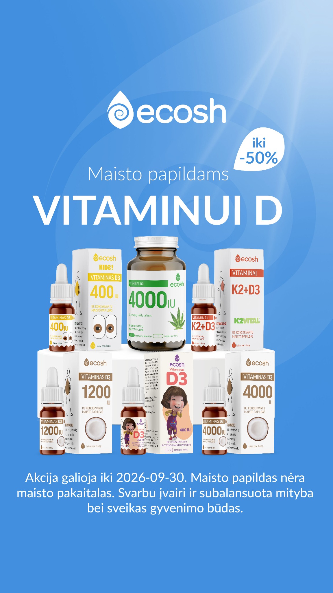 Ecosh Lietuva Facebook ad