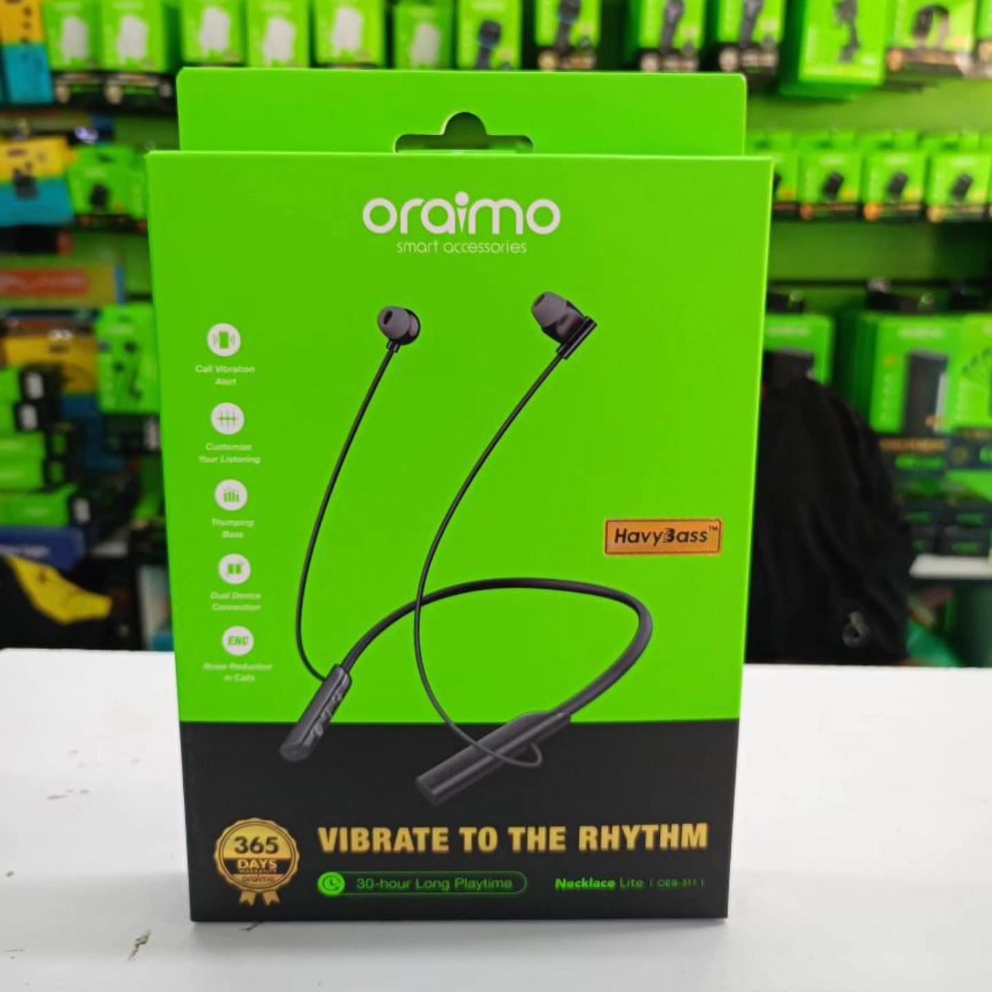 The chosen few Phone Accessories Facebook ad: ORAIMO NECKLACE LITE