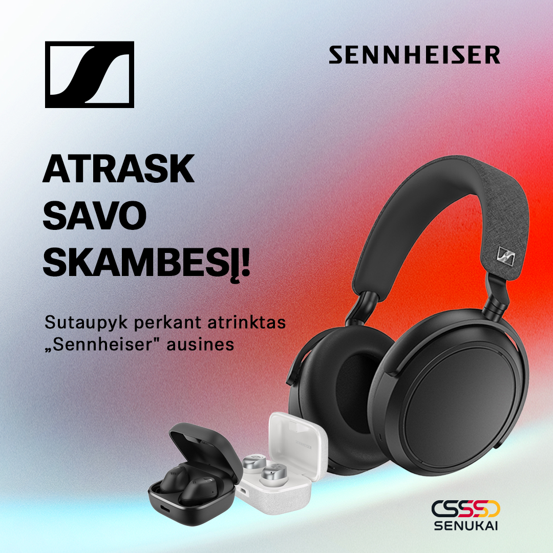 ACC Distribution Facebook ad: Specialūs Sennheiser pasiūlymai