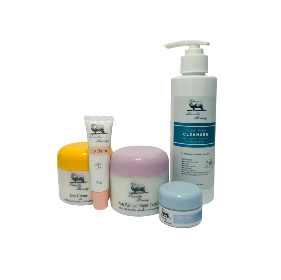 Lanolin Beauty International Facebook ad: Save 15% on our Ultimate Facial Bundle
