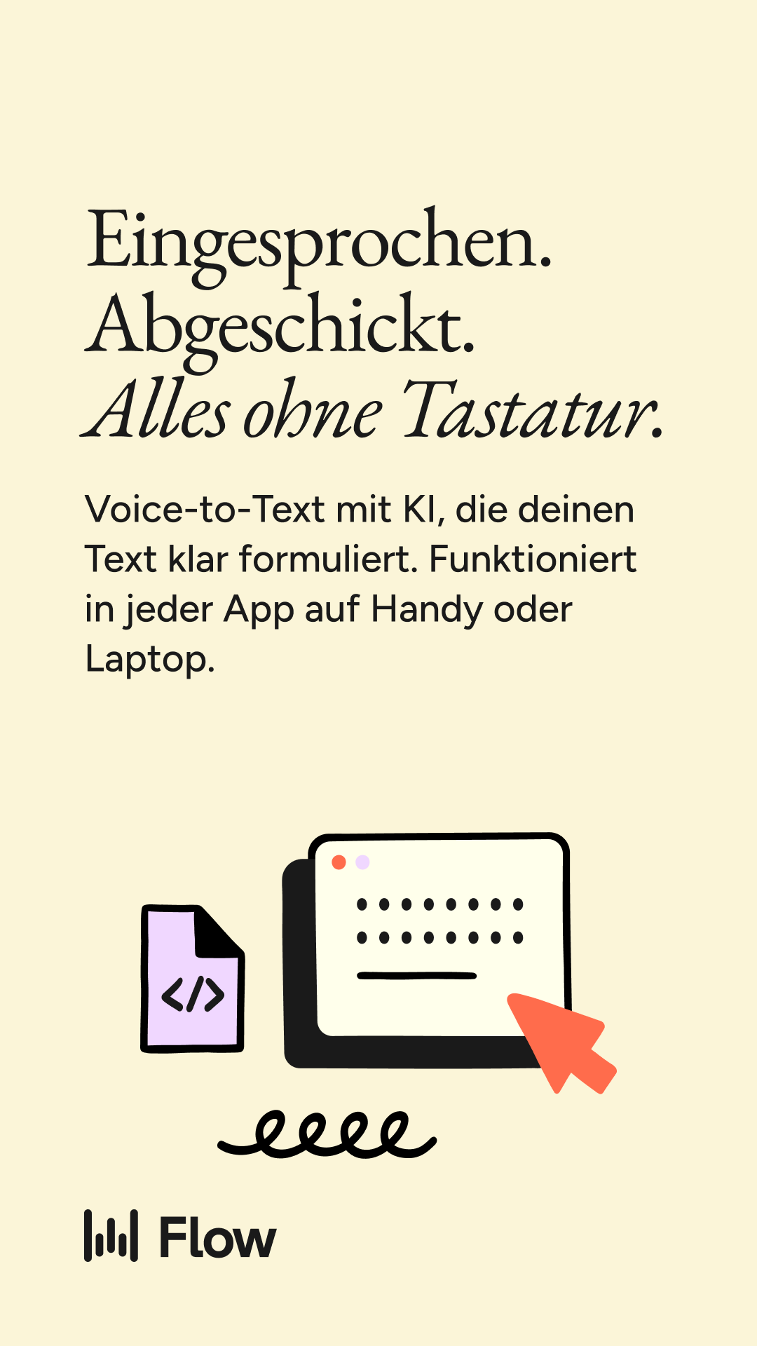 Wispr Flow Facebook ad