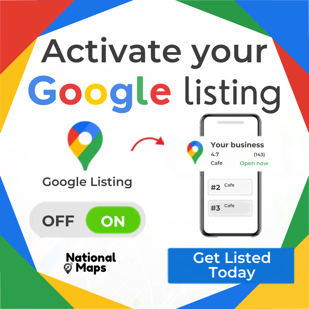 National Maps Registration Facebook ad
