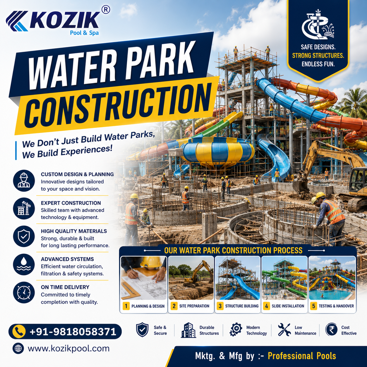 Professional Pools Facebook ad: Transform your vision into reality with expert Swimming…