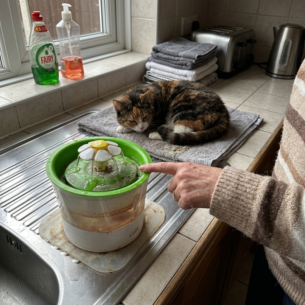 PetHaven Cat Care Facebook ad: Don't buy a cat water fountain!